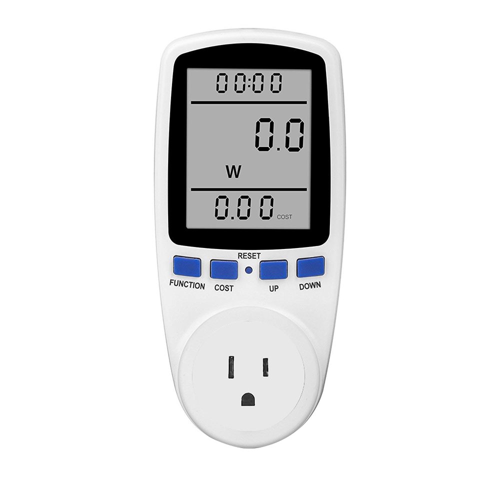 Digital Power Consumption Meter Energy Saving Socket Voltage Watt