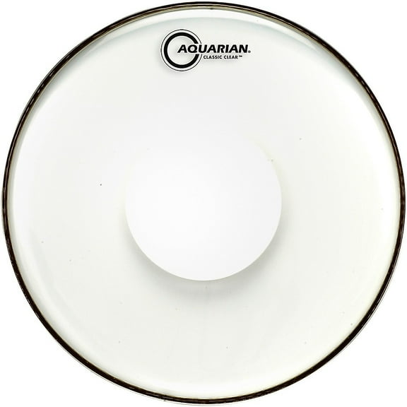 Aquarian Classic Clear With Power Dot Tom Head 15 in.