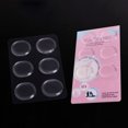 thumbnail image 4 of Monyance silicone gel shoe pad 6Pcs Blister Shoe Pad Silicone Gel Spot Shoes Pad Sticker Clear Heel Grips(1.26X0.94X0.09Inches), 4 of 11