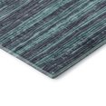 thumbnail image 3 of Addison Rugs Mayfield Premium Machine Washable Transitional Stripes Teal Rectangle Rug, 10' x 14', 3 of 7