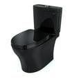 thumbnail image 3 of TOTO MS446124CUMF#51 Aquia IV 1G Two-Piece Dual Flush Toilet, Washlet+ Ready, Ebony Black, 3 of 11