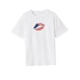 thumbnail image 4 of Camiseta para mujer verano Streetwear suave moda cuello redondo verano Tops para viaje SG, 4 of 7