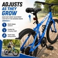 thumbnail image 6 of FUPOJH 24" Mountain Bike for Boy,Girl,7 Speed,V Brakes,off Road Tires,Adjustable Seat,Blue, 6 of 9