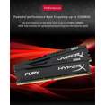 thumbnail image 5 of Fury DDR4 16GB 3600MHz 3200MHz 2666MHz 2400MHz 2133MHz DRAM CL18 CL16 1.35V DIMM 288pin 16G 2133MHz 1PCS, 5 of 5
