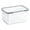 Transparent Containers Container Household Under $5 a5, variant on Kadlawus Food Storage Container for Kitchen, 4-in- Multifunctional Produce Box, Transparent Plastic Fridge Organizer for Fruits, Vegetables, and Leftovers