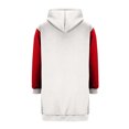 thumbnail image 5 of Kezqiaxn Zip Up Sweatshirt Women Fashion Color Block Long Sleeve Casual Long Jacket with Pockets Fall Winter Womens Sweatshirts, 5 of 6