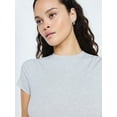 thumbnail image 2 of Scoop Women’s The York Baby Tee with Short Sleeves, Sizes XS-XXL, 2 of 5
