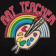 thumbnail image 3 of CafePress - Art Teacher Women's Dark T Shirt - Women's Traditional Fit Dark T-Shirt, 3 of 4