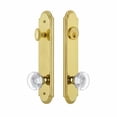 thumbnail image 3 of Grandeur Arc Tall Plate Single Cylinder One Piece Knobset with Knob, 3 of 6