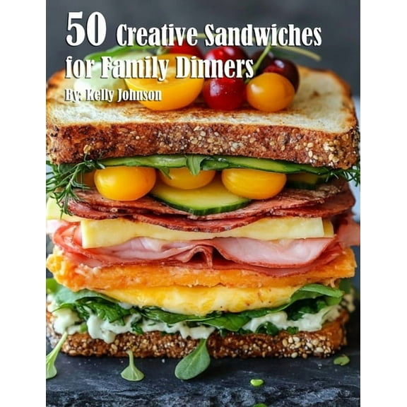 50 Creative Sandwiches for Family Dinners, (Paperback)