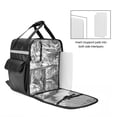 thumbnail image 3 of Mochila aislante para entrega de comida Trunab, 37 x 26 x 46 cm, impermeable, 3 of 8