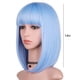 thumbnail image 4 of Xihbxyly Peluca Sintética Bob, Cabello Liso Hasta Los Hombros, Peluca Colorida para Disfraz, Gorra de Malla Transpirable, Correas Ajustables, Ideal para Fiestas, Cosplay y Uso Diario, Ideal Como Rega, 4 of 7