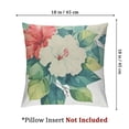 thumbnail image 4 of Indoor/Outdoor Floral Print Poly Filled Throw Pillow, Multi, 4 of 7