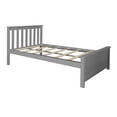 thumbnail image 3 of Plank+Beam Classic Solid Wood Full Size Bed Frame with Headboard for Adults, 3 of 9
