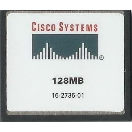 - Cisco Approved MEM1800-64U128CF - 128mb Flash Memory for Cisco 1800 Series