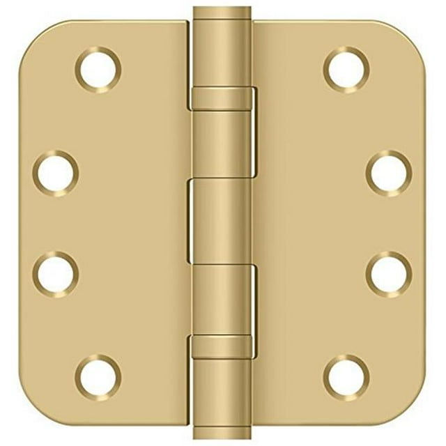 Deltana S44R5HDB4 HD Roulements à Billes Acier 4 Pouces x 4 Pouces x 5/8 Pouces Rayon Charnière