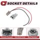 thumbnail image 4 of 1 Juego de Cableado de Zócalo de Luz de Reversa para Honda Accord/Odyssey/Civic 1998-2019 No.33513S84A01 Conector de Pigtail de Bombilla, 4 of 7
