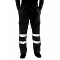 thumbnail image 3 of Men's Sweatpants, High Visibility Reflective Work Pants Lightweight Breathable Cargo Trousers, 3 of 5