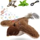 thumbnail image 1 of Adornos navideños, adornos navideños, regalos navideños Juguete volador interactivo con chirrido y control remoto Juguete con chirrido Aleteo de poliéster, 1 of 1