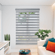 thumbnail image 3 of Persiana enrollable Blind Factory Sheer Elegance Día y Noche Gris 1.80 m ancho x 1.80m alto, 3 of 5