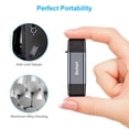 thumbnail image 4 of Lector de tarjetas de memoria Beikell Dual USB 3.0/USB C para MacBook, 4 of 7