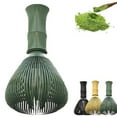 thumbnail image 6 of Reusable With Whisk Holder ABS Food Grade Resin Whisk Green Tea Powder Whisk Matcha Whisk Tea Brush BLACK-SET, 6 of 8