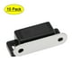 thumbnail image 1 of Ganchos Magnéticos Uxcell de Metal Plástico Negro 10 Paquete, 1 of 6