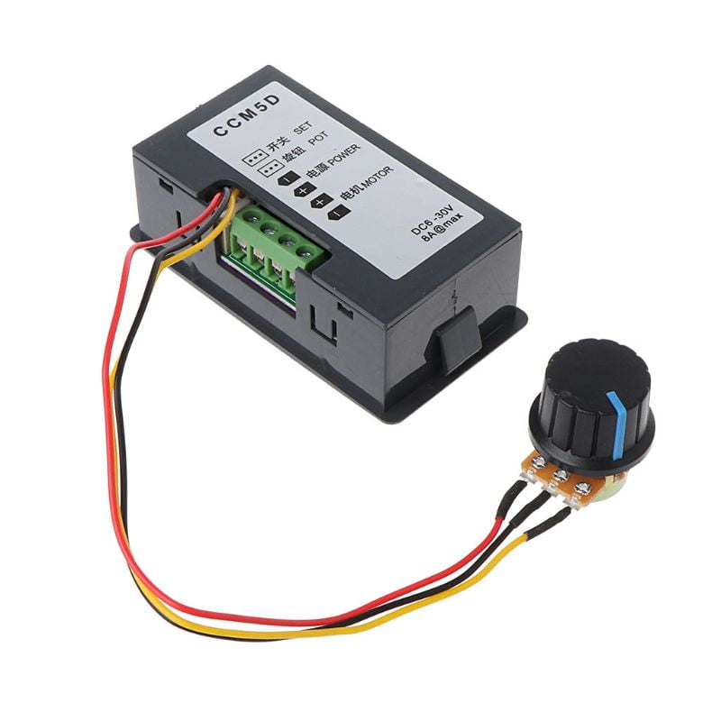 PWM DC Electronic Motor Speed Controller 6A 12-24V volt 13KHZ Switch Fan control 