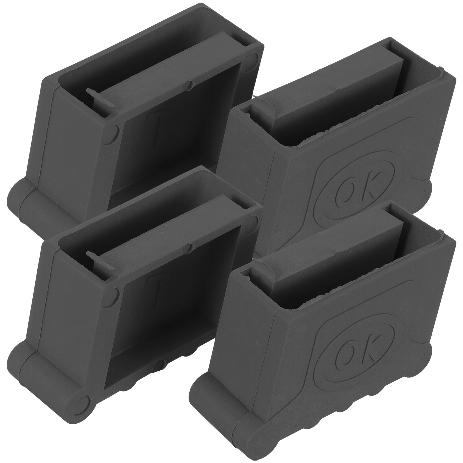4pcs Ladder Feet Cover Nonslip Rubber Ladder Cover Replacement Step