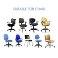 thumbnail image 4 of maskred 2 Pcs Housse de Dossier Universelle pour Chaise de Bureau d'Ordinateur Protectrice Extensible Rotative Housse de Chaise de Dessin No.3, 4 of 6