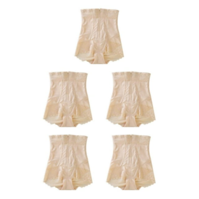 Wweixi Belly Control Experience Comfort And Control Skin color XXL 5Set