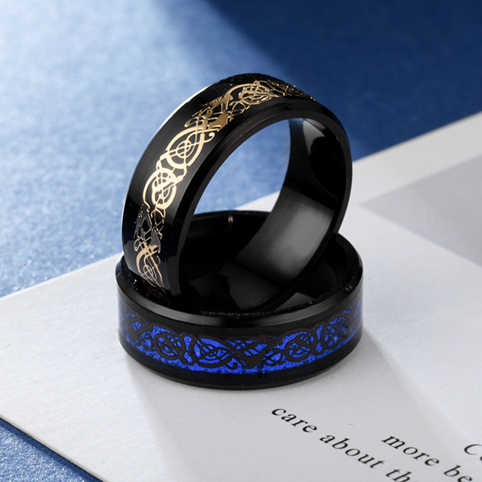 Glowing dragon ring clearance