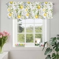 thumbnail image 3 of Valances for Windows Rod Pocket Short Curtain for Bathroom Living Room Bedroom 1 Panel 54x18in, 3 of 9