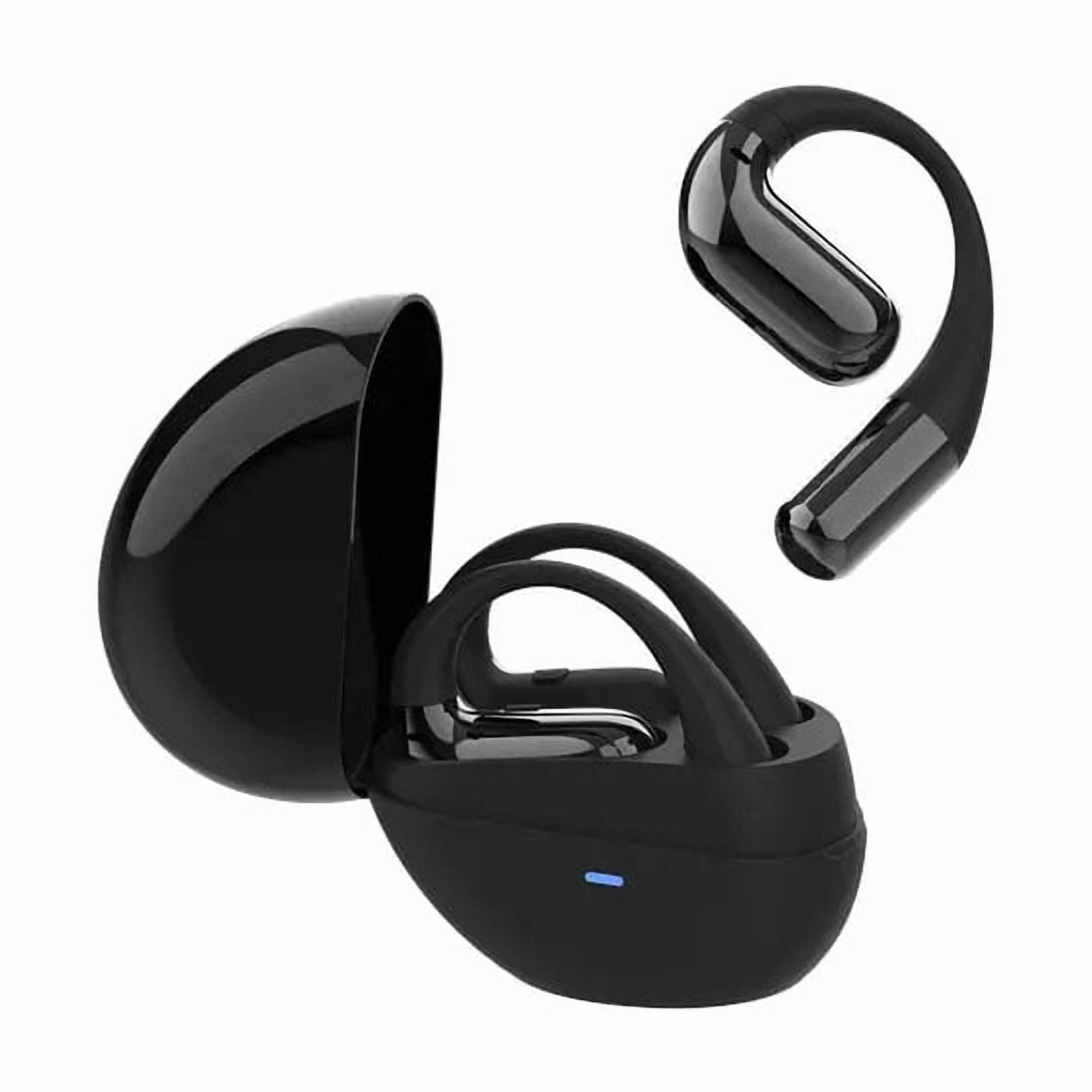 Wireless Bluetooth Ear-hook OWS Earphones Bluetooth Earbuds for Google Pixel 9/Pro/Pro XL/9a Phones - Over the Ear Headphones True Stereo Charging Case Hands-free Mic Headset