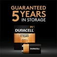 thumbnail image 3 of Duracell Coppertop 9V Battery, 1 Count Pack, 9-Volt Battery with Long-lasting Power, All-Purpose Alkaline 9V Battery for Household and Office Devices, 3 of 3