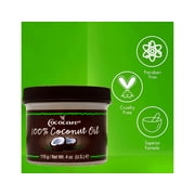 Cococare 100% Pure Coconut Oil - All Natural Coconut Oil for Skin and Hair, 4 OZ