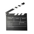 thumbnail image 4 of Directores de Cine Tablilla Claqueta Pizarra Claqueta Claqueta Madera Tamaño Compacto Inglés negro, 4 of 8
