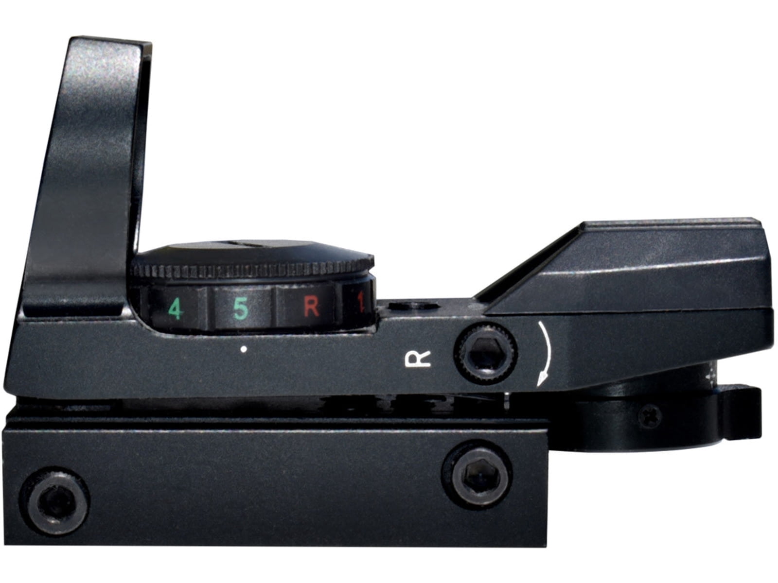 Kexuan Mini Reflex Sight, Red/Green Dot, 4 Reticle Styles, Picatinny Mount, Black