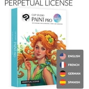 CLIP STUDIO PAINT PRO - Version 4 | Perpetual License | for Windows and macOS