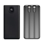 20000mAh Power Bank Compatible With iPhone 16e/17e - 22.5W PD Fast Charge Backup Battery Portable Charger Built-in Cable LED Display