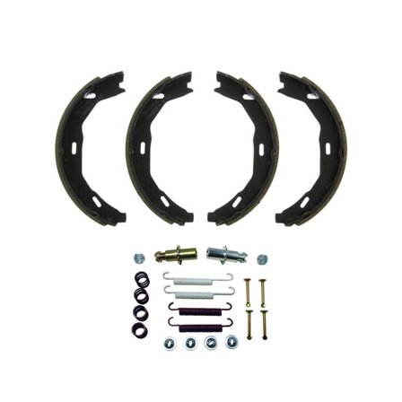 Parking-Emergency Brake Shoe Set with Springs for 6.5" Mercedes Benz REF 950