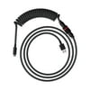 Restored HyperX Coiled Cable Durable Coiled Cable 5-Pin Aviator Connector USB-C to USB-A For HyperX Keyboards