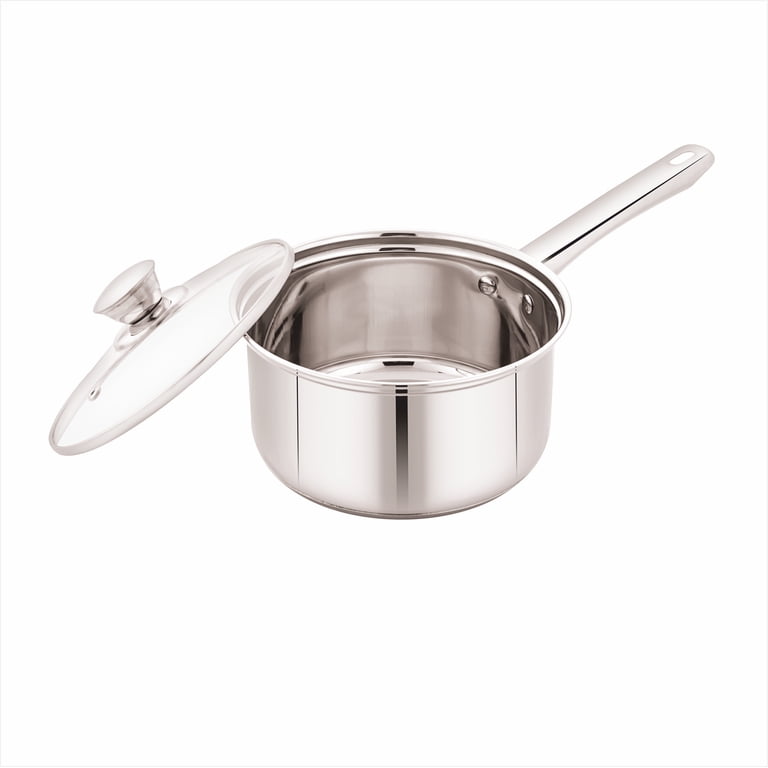Mainstays Stainless Steel 10-Piece Cookware Set with Lids photo 8