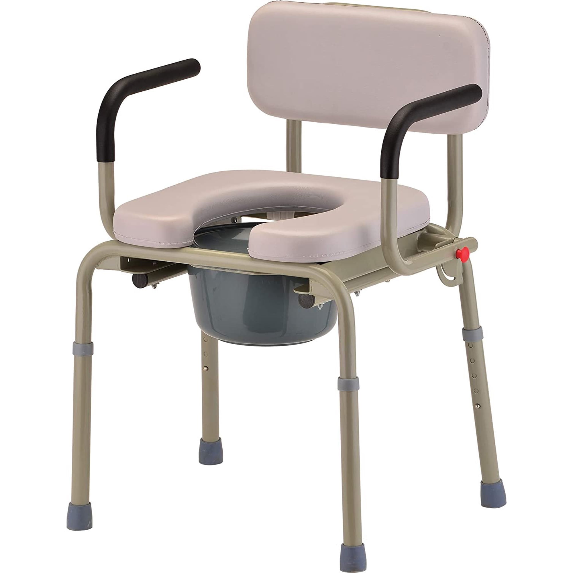Nova Ortho-Med, Inc. Bathroom 365 Padded Drop-Arm Commode