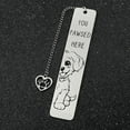 thumbnail image 2 of Corgi Bichon Dog Reading Bookmark - Cute Stainless Steel with Tassel Bookmarks for Dog Loving Lady Dog Loving Bookworm Retirement Back to School Reading Gift for Elder Leader Friend, 2 of 18
