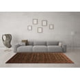 thumbnail image 3 of Ahgly Company Indoor Square Persian Brown Traditional Area Rugs, 3' Square, 3 of 4