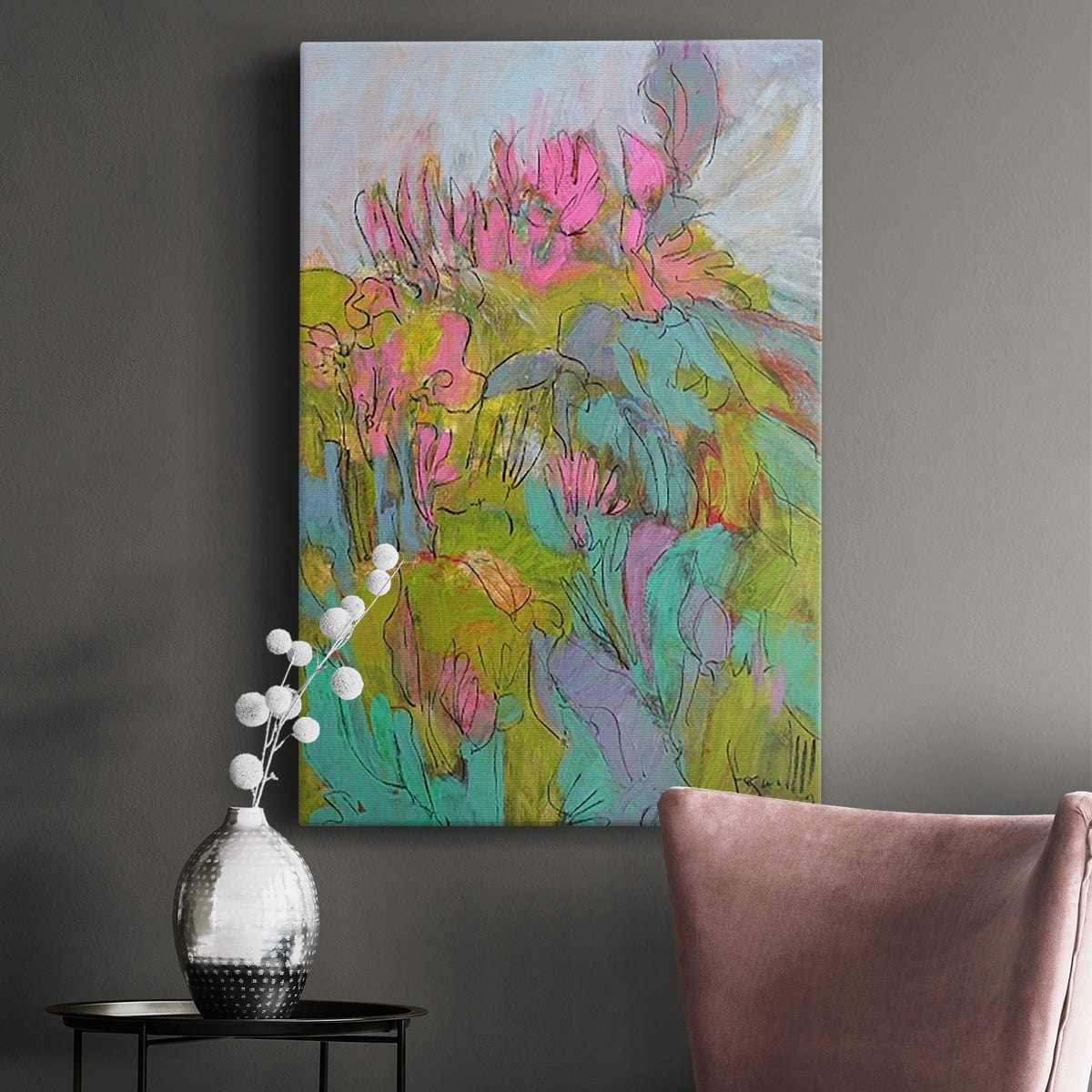 Rise and Bloom Premium Gallery Wrapped Canvas - Ready to Hang