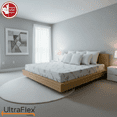 thumbnail image 1 of UltraFlex® TWILIGHT Format Simple – Matelas en Mousse Réversible de Fermeté Moyenne Fabriqué au Canada – Gel Rafraîchissant, Housse Matelassée en Bambou, Certifié CertiPUR-US®, 1 of 13