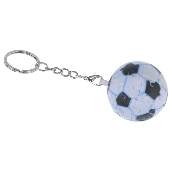 GOOHOCHY 1Pack Novelty 3D Sports Ball Keychains For Men and Women 3.73X1.77X1.77In