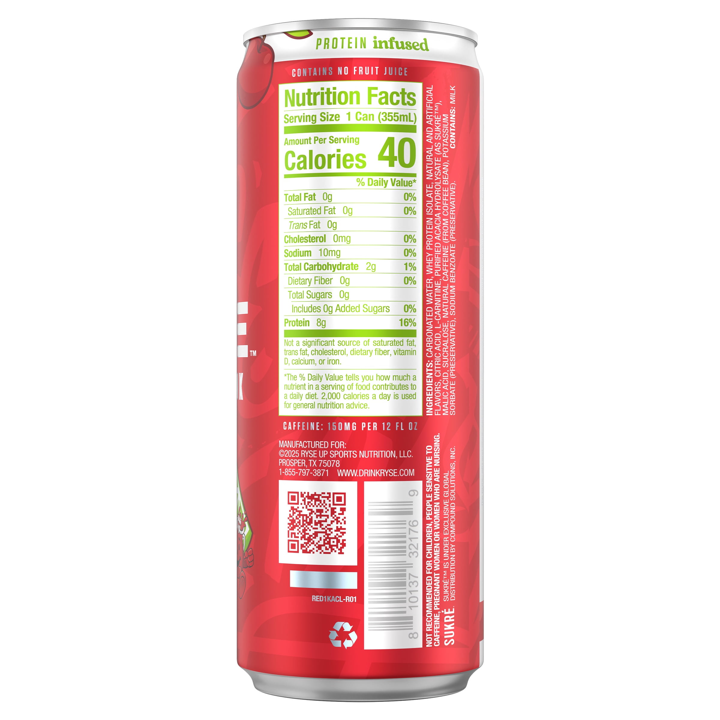 RYSE Energy+ Kool-Aid Cherry Limeade